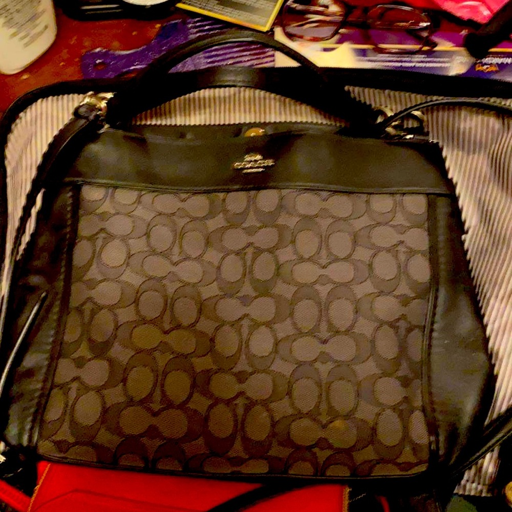 Small Coach handbag used condition